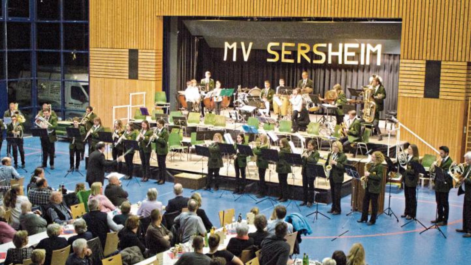 Der Musikverein Sersheim hat zu einer musikalischen Tour durch Amerika geladen. Foto: Friedrich