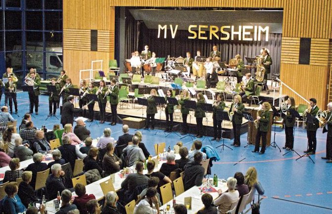 Der Musikverein Sersheim hat zu einer musikalischen Tour durch Amerika geladen. Foto: Friedrich