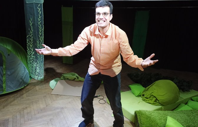 Marius Herrmann spielt in Nussdorf im Alleingang. <span class='image-autor'>Foto: Wernstedt</span>