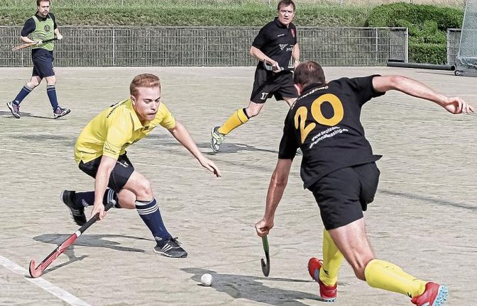 Philipp Gerstung (links) hat mit dem Club an der Enz unerwartet hoch verloren. Foto: Archiv/Simecek