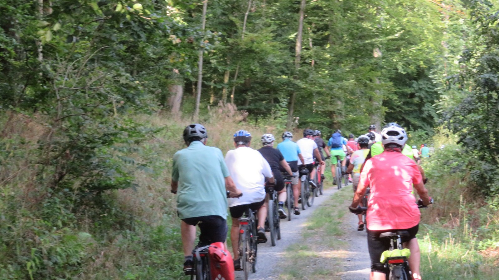 Die Radtour der 44. S-VKZ-Tour.