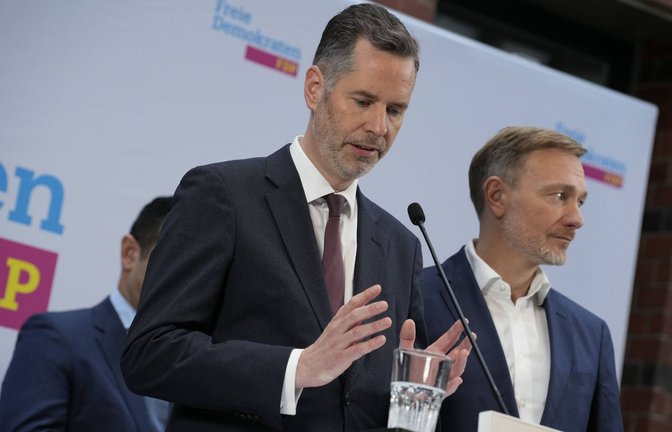 FDP-Chef Lindner und Fraktionsschef Dürr äußerten sich erneut zum „D-Day-Papier“. (Archivbild)<span class='image-autor'>Foto: IMAGO/Bernd Elmenthaler/IMAGO/Bernd Elmenthaler</span>