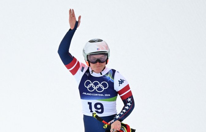 US-Olympiasiegerin Breezy Johnson.<span class='image-autor'>Foto: AFP</span>
