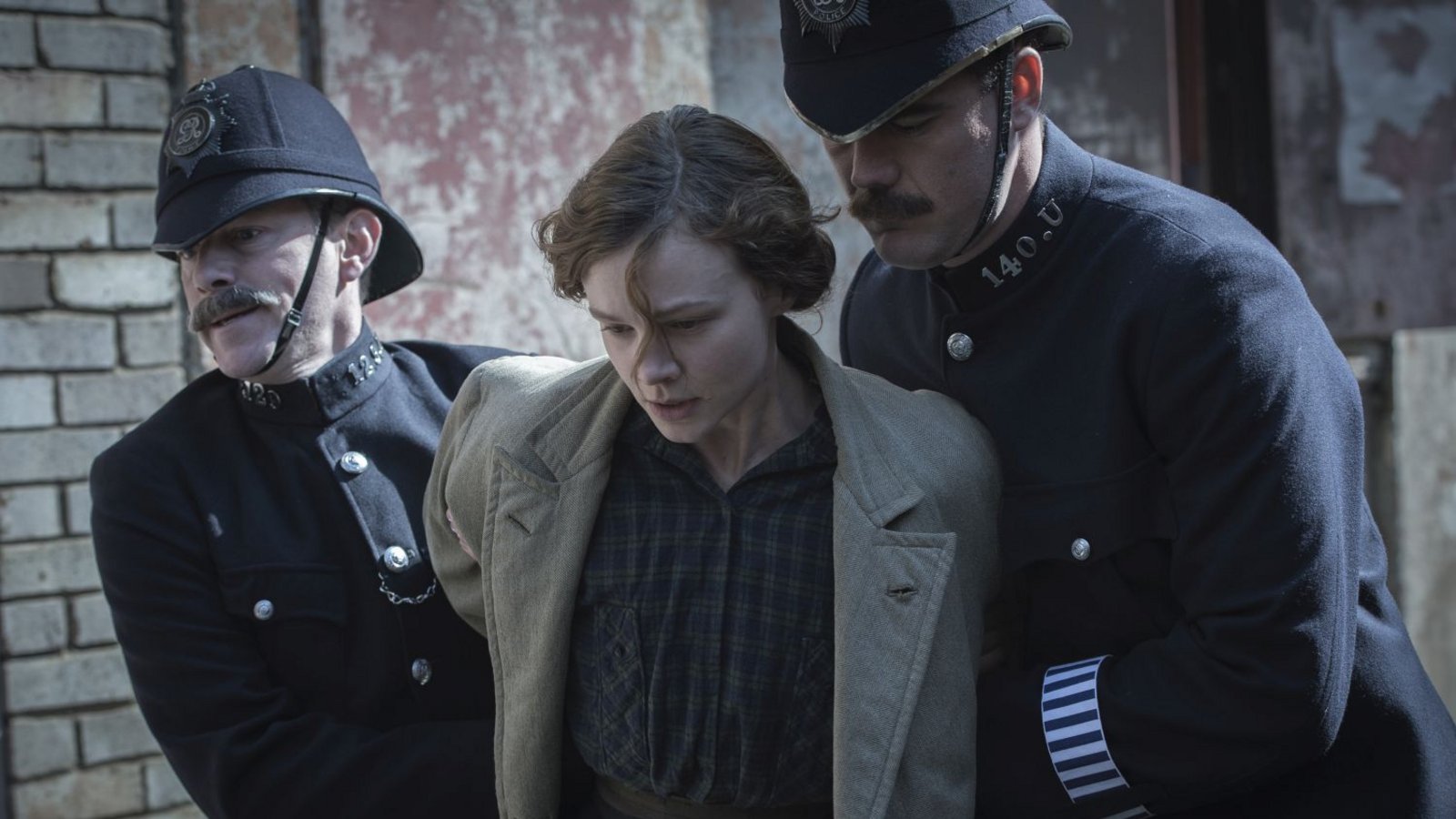 "Suffragette": Carey Mulligan als Maud Watts im Kampf gegen die Polizei.Foto: Transmission Films "Suffragette": Carey Mulligan als Maud Watts im Kampf gegen die Polizei.Foto: Transmission Films