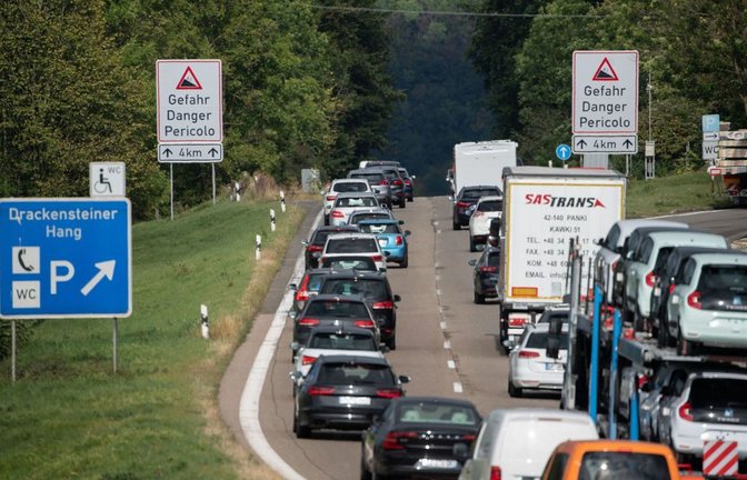 Am Albaufstieg geht am kommenden Wochenende nichts mehr.<span class='image-autor'>Foto: dpa/Marijan Murat</span>
