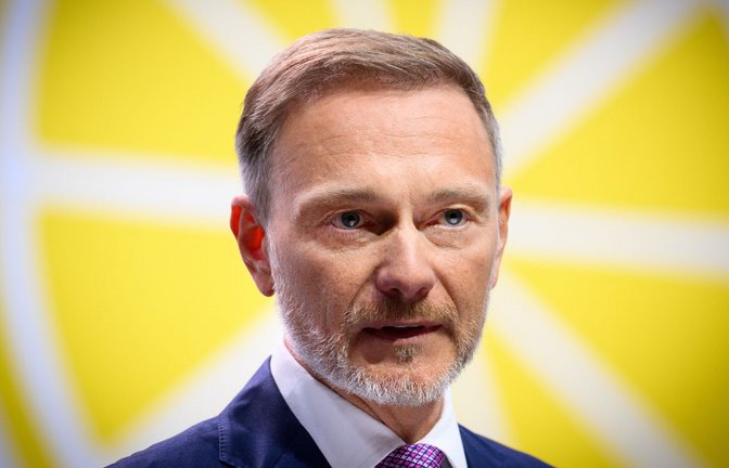 Christian Lindner gibt den Parteivorsitz ab.<span class='image-autor'>Foto: dpa/Bernd von Jutrczenka</span>
