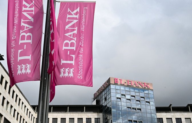 Die L-Bank muss sich neuer Kritik erwehren.<span class='image-autor'>Foto: dpa/Bernd Weißbrod</span>