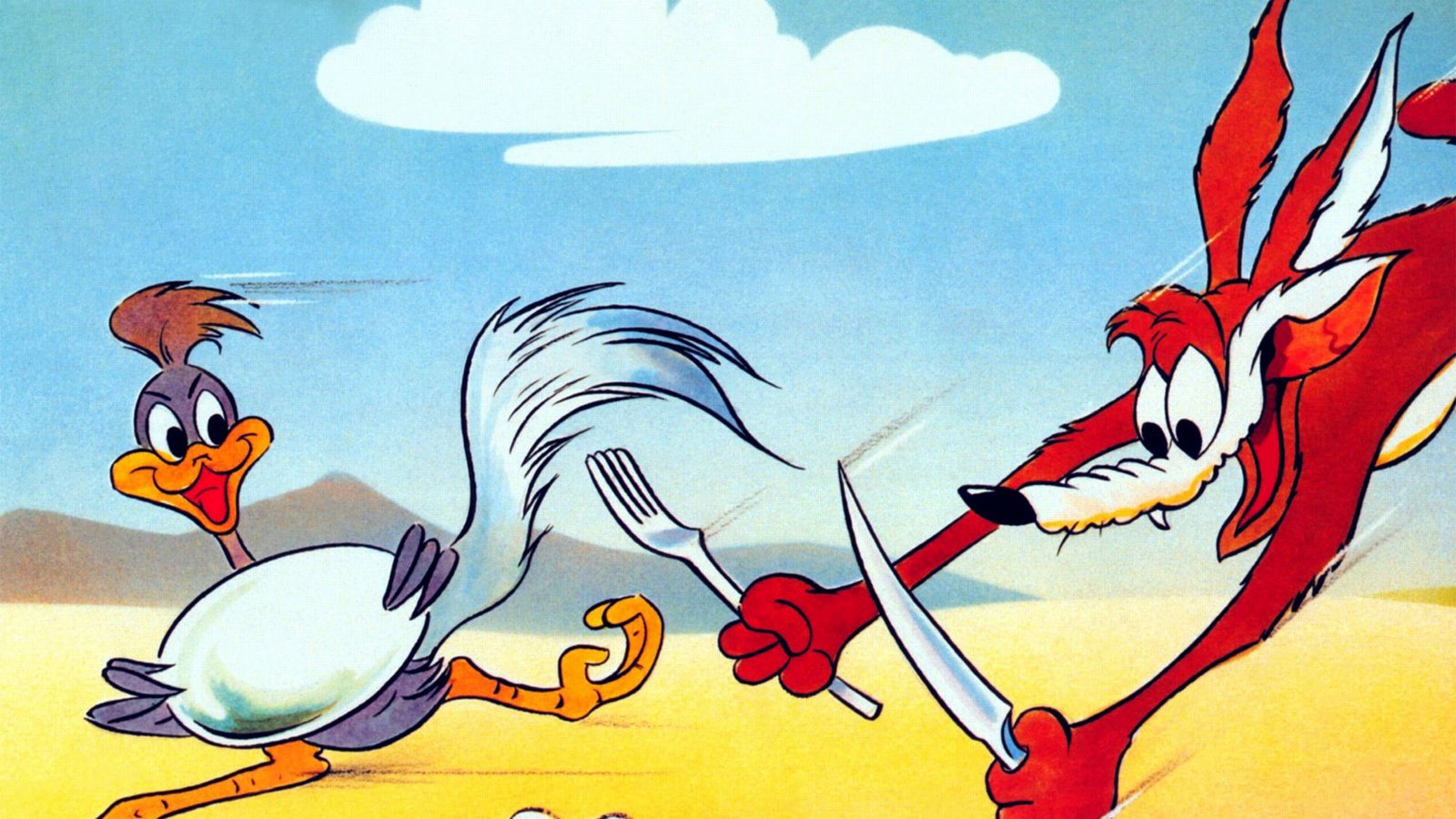 Ziemlich beste Feinde: Roadrunner und Wile E. CoyoteFoto: The Bugs Bunny Road Runner Movie, USA 1979 / Warner Bros./ Imago Ziemlich beste Feinde: Roadrunner und Wile E. CoyoteFoto: The Bugs Bunny Road Runner Movie, USA 1979 / Warner Bros./ Imago