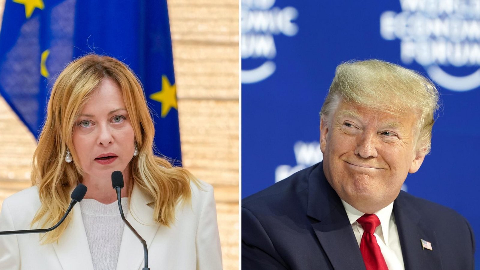 Italiens Regierungschefin Giorgia Meloni kritisiert US-Präsident Trump.Foto: Toru Hanai/Pool Bloomberg/dpa Italiens Regierungschefin Giorgia Meloni kritisiert US-Präsident Trump.Foto: Toru Hanai/Pool Bloomberg/dpa