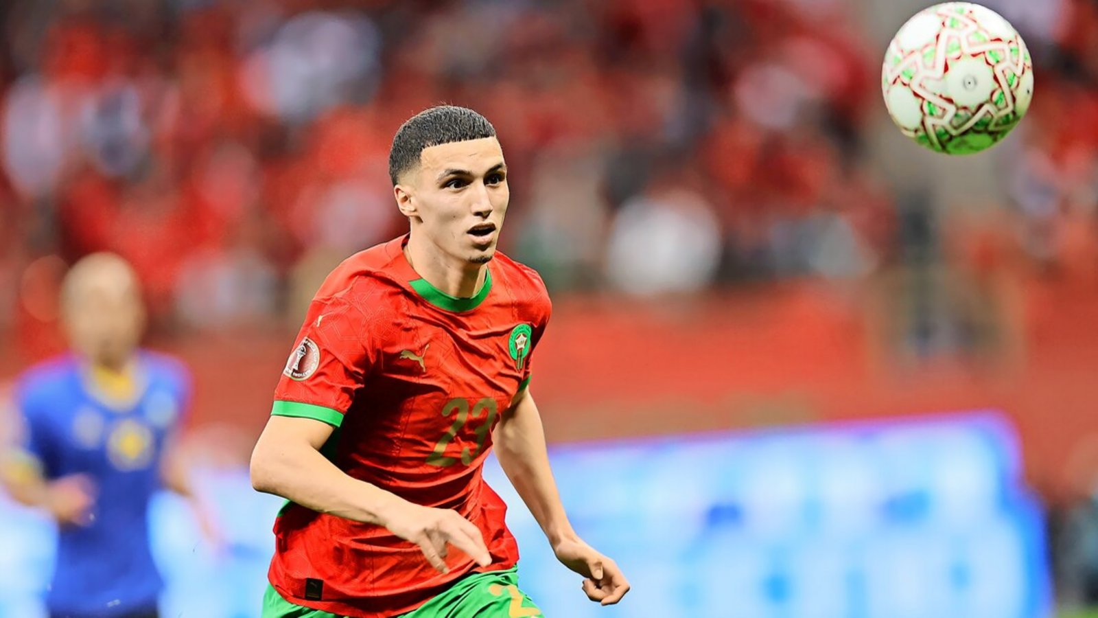 Klarer Fokus: VfB-Profi Bilal El Khannouss hat mit der marokkanischen Nationalmannschaft beim Afrika-CupFoto: imago/Loulidiphoto Klarer Fokus: VfB-Profi Bilal El Khannouss hat mit der marokkanischen Nationalmannschaft beim Afrika-CupFoto: imago/Loulidiphoto