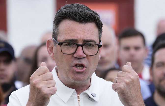 Andy Burnham ist als Abgeordneter im britischen Unterhaus vereidigt worden.<span class='image-autor'>Foto: Peter Byrne/PA Wire/dpa/Peter Byrne</span>