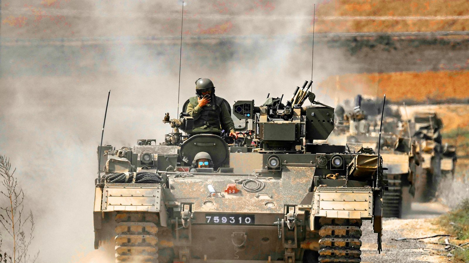 Ein Jahr nach Kriegsausbruch in Gaza gehen die Kämpfe zwischen Israel und der Hamas weiter.Foto: AFP/ARIS MESSINIS Ein Jahr nach Kriegsausbruch in Gaza gehen die Kämpfe zwischen Israel und der Hamas weiter.Foto: AFP/ARIS MESSINIS