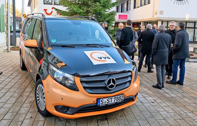 Das Ruftaxi VVS-Rider ist im vergangenen Jahr ausgebaut worden – und zählt inzwischen im Jahr 53 000 Nutzer.<span class='image-autor'>Foto: Jürgen Bach</span>