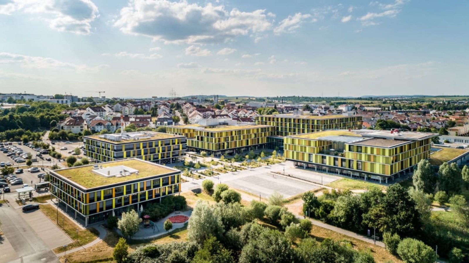 Die Rems-Murr-Kliniken (hier der Standort Winnenden) sind vom Land für den Umweltpreis nominiert worden.RMK Die Rems-Murr-Kliniken (hier der Standort Winnenden) sind vom Land für den Umweltpreis nominiert worden.RMK