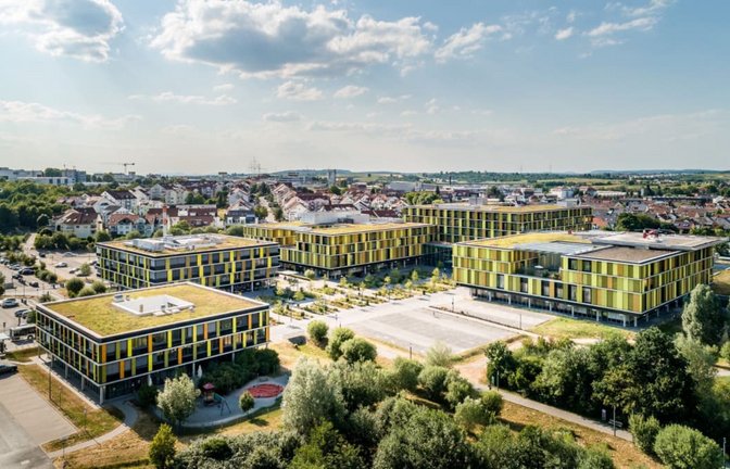 Die Rems-Murr-Kliniken (hier der Standort Winnenden) sind vom Land für den Umweltpreis nominiert worden.<span class='image-autor'>RMK</span>