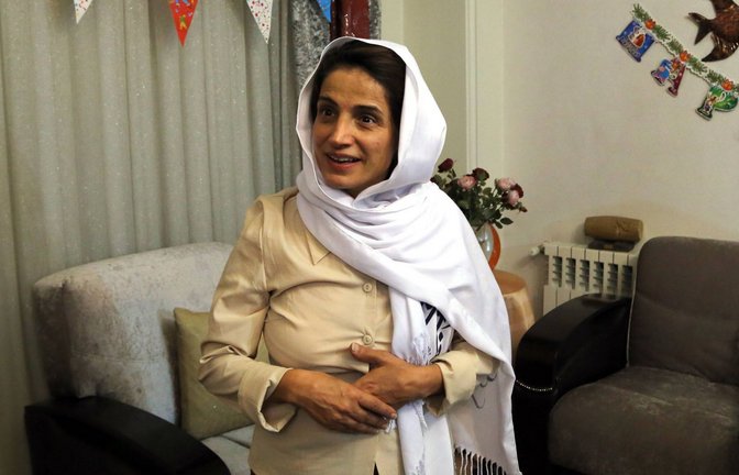 Nasrin Sotudeh ist nach Angaben ihrer Tochter verhaftet worden. (Archivblid aus dem Jahr 2013)<span class='image-autor'>Foto: imago images/UPI Photo/imago stock&people, via www.imago-images.de</span>
