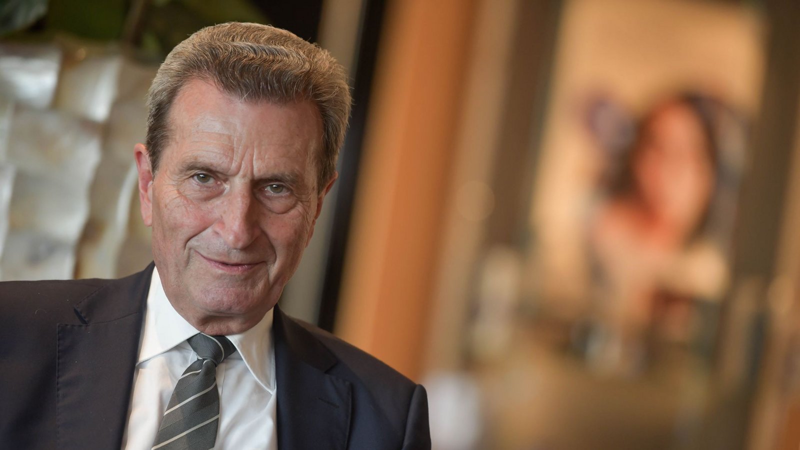 Günther Oettinger ist noch immer voller Tatendrang.Foto: LICHTGUT/Max Kovalenko Günther Oettinger ist noch immer voller Tatendrang.Foto: LICHTGUT/Max Kovalenko