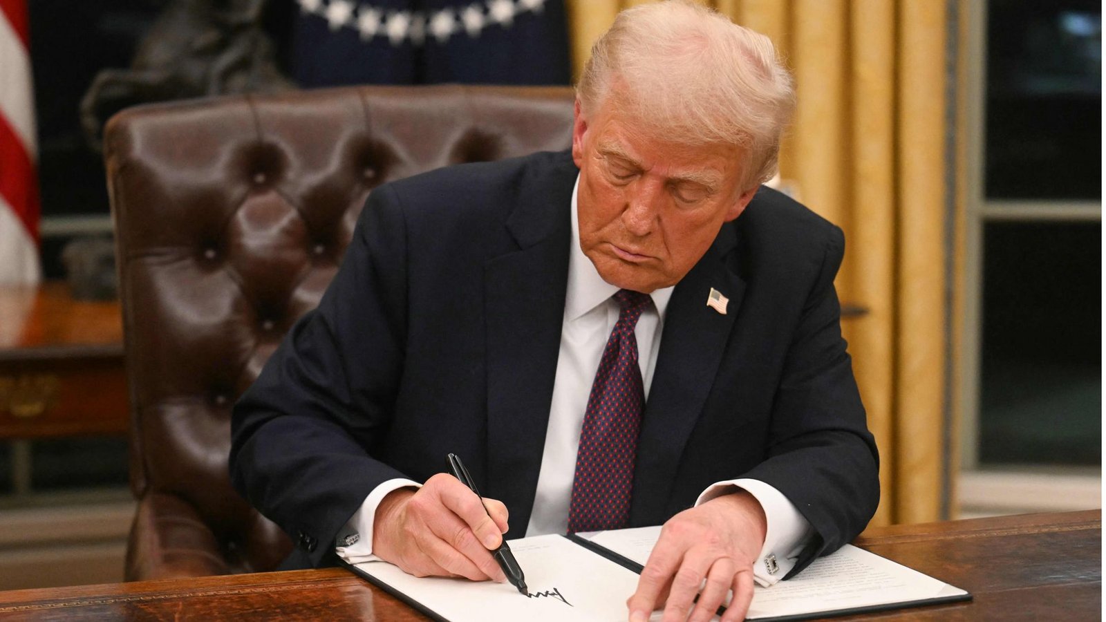 Donald Trump ist seit Kurzem wieder Präsident der Vereinigten Staaten.Foto: AFP/JIM WATSON Donald Trump ist seit Kurzem wieder Präsident der Vereinigten Staaten.Foto: AFP/JIM WATSON