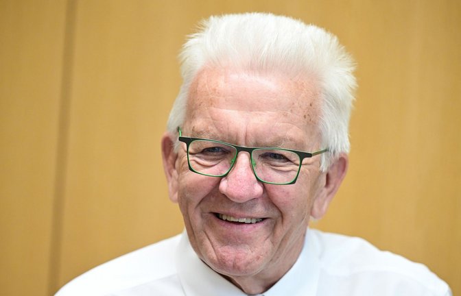 Ministerpräsident  Kretschmann geht mit einem Koalitionskonsens in die Gespräche über eine Bildungsallianz.<span class='image-autor'>Foto: dpa/Bernd Weißbrod</span>