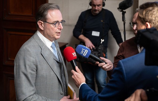 Belgiens Premier Bart de Wever stemmt sich dagegen, dass die EU das in Belgien eingefrorene russische Geld zur Unterstützung der Ukraine nutzt.<span class='image-autor'>Foto: AFP</span>
