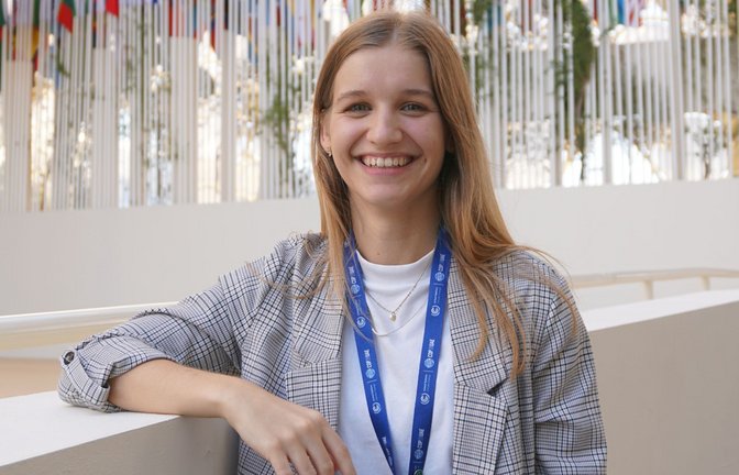 Mittendrin, wenn die Welt über mehr Klimaschutz verhandelt: Isabel Rutkowski aus Hausach im Kinzigtal.<span class='image-autor'>Foto: privat</span>