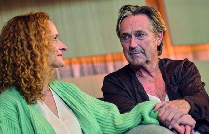 Helmut Zierl spielt  im Alten Schauspielhaus in Stuttgart mit Lisa Wildemann in dem Generationendrama „Blind“<span class='image-autor'>Foto: Martin Sigmund</span>