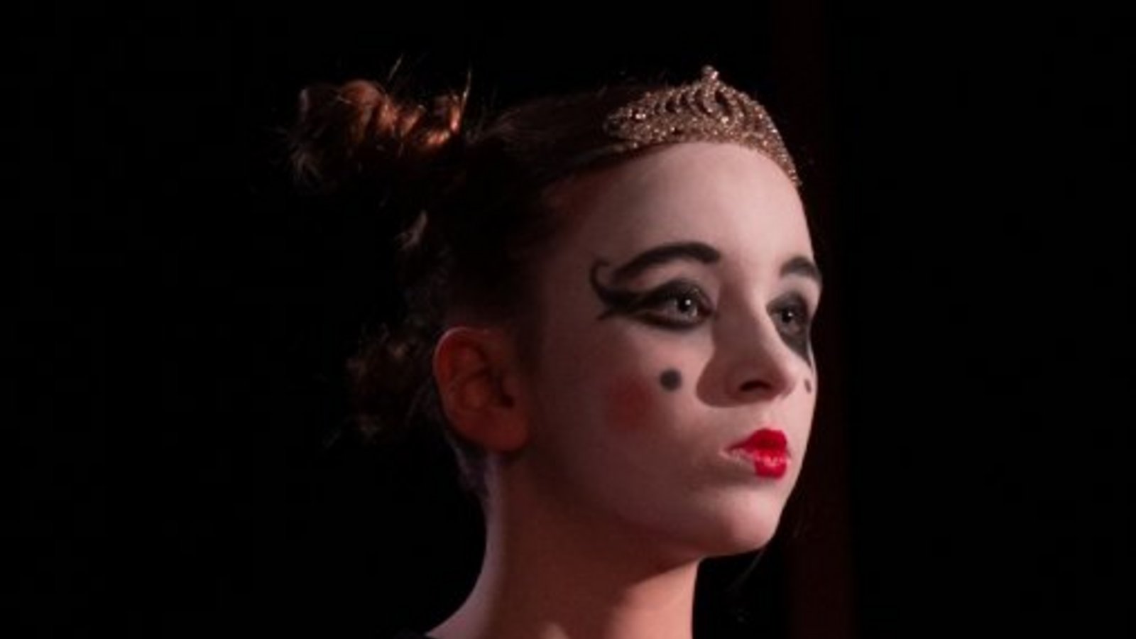 Ausdrucksstark und eindrucksvoll: die jüngste Mitspielerin der Lesung, Mailin.