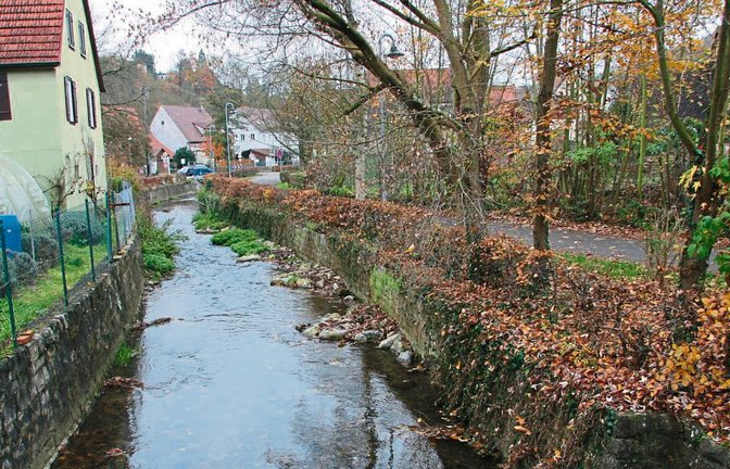 Idyllischer Kreuzbach in Aurich: Auch der Unterlauf des Gewässers wird in Kürze hinsichtlich des möglichen Hochwasserschutzes genauer betrachtet. Foto: Rücker