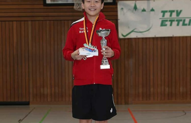 Tien Nghia Phong vom TTC Bietigheim-Bissingen wird in der Top-24-Deutschlandrangliste in der Gesamtwertung Zweiter. <span class='image-autor'>Foto: privat</span>