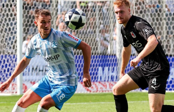 Maximilian Zaiser und die Kickers wollen am Bornheimer Hang erfolgreich sein.<span class='image-autor'>Alexander Keppler</span>