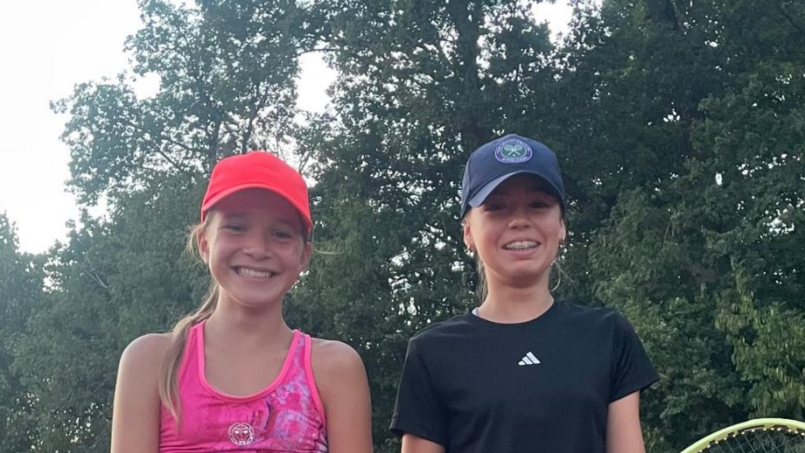 Tennis, TSV Hochdorf, Kelten-Cup 2026, Maxima Zweygart (links), Clara Schlittenhardt (rechts), Foto: privat