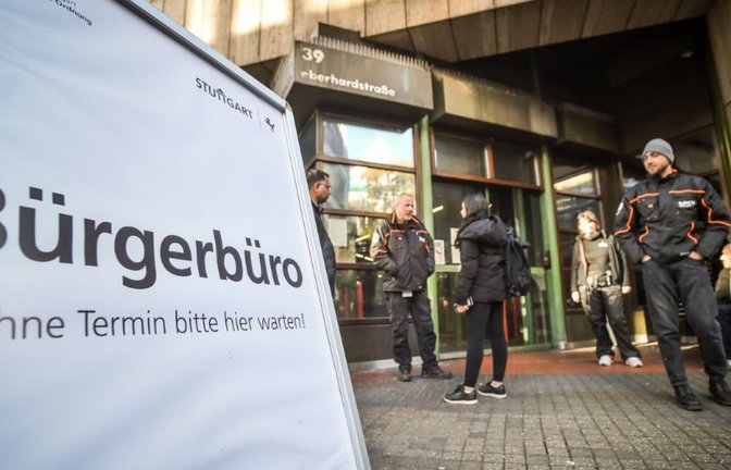Wer künftig nachmittags ohne Termin kommt, muss bei den Stuttgarter Bürgerbüros wieder umdrehen.<span class='image-autor'>Lichtgut/Ferdinando Iannone</span>