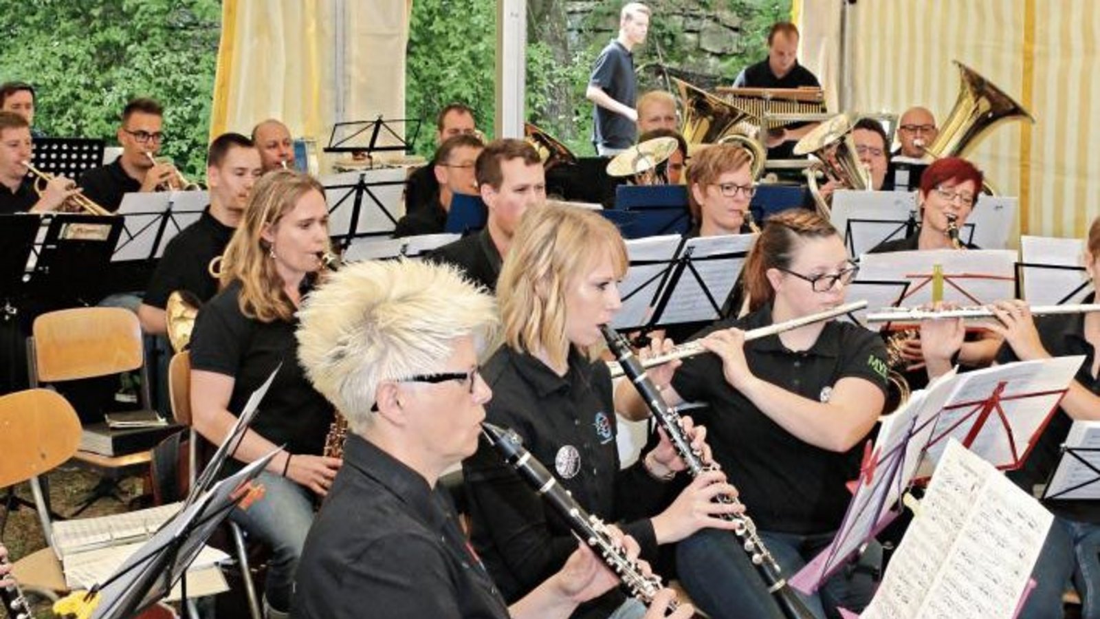 Ein mögliches Ziel beim Vatertagsausflug: das traditionelle Fuchslochfest des Musikvereins Kleinglattbach. Foto: Bögel