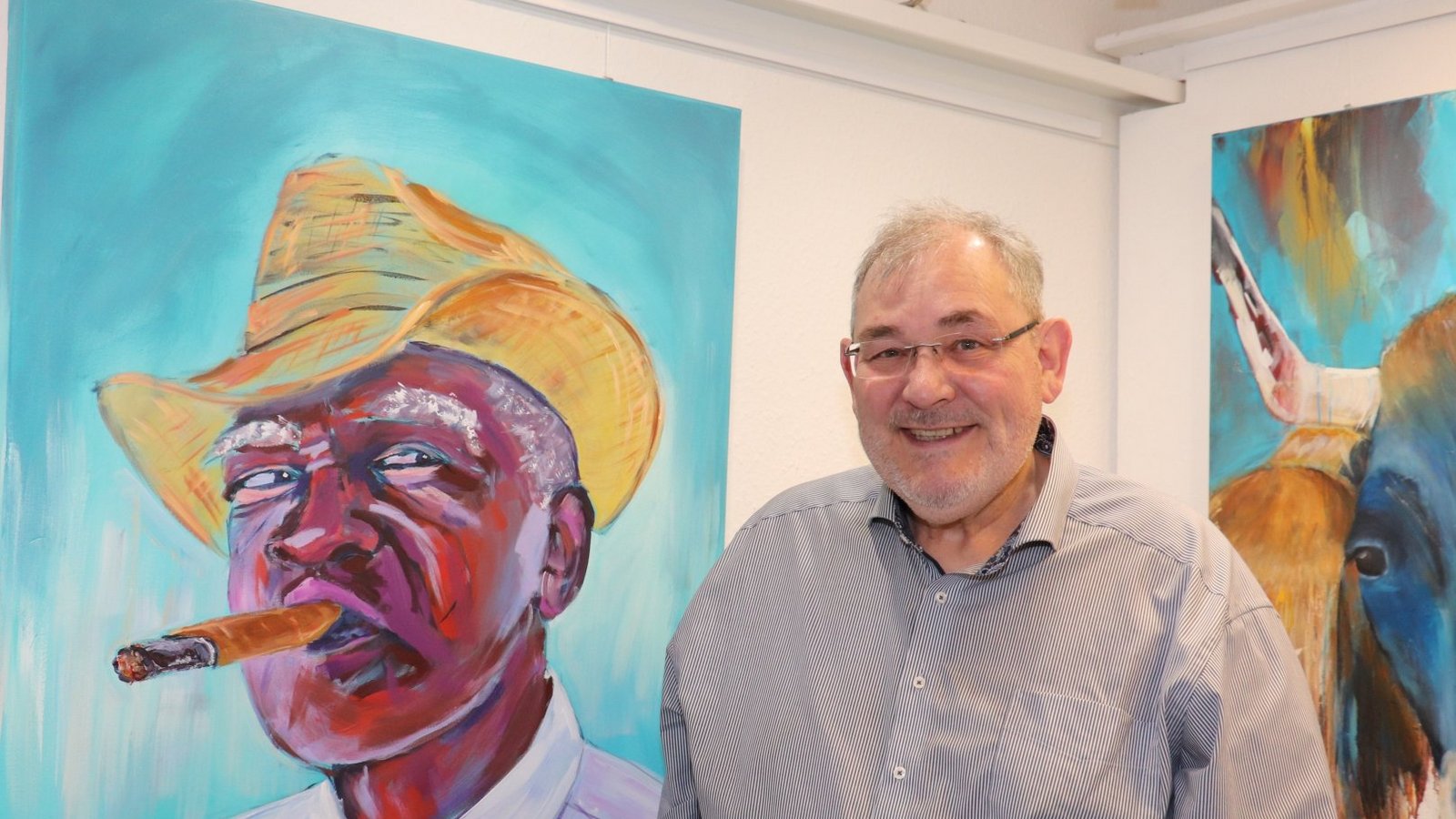 Frank Hertfelder neben seinem „Kubaner“.