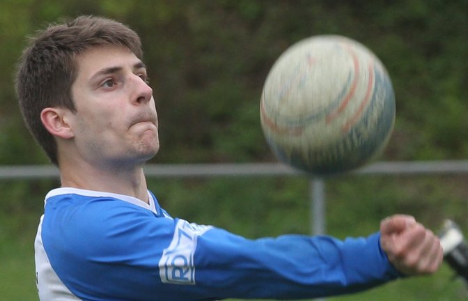 Jakob Kilpper hat seine Allrounderqualitäten bewiesen: Bis zum dritten Satz spielte er Zweitangreifer beim TV Vaihingen, danach in der Abwehr. <span class='image-autor'>Foto: Nachreiner</span>