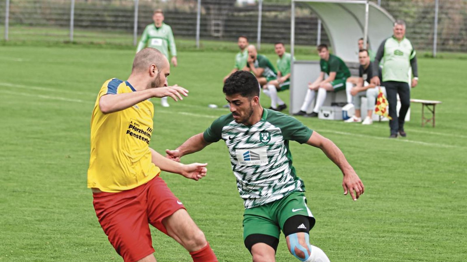 Der VfR Sersheim (rechts Hakan Atalay) hat große Probleme, für das Derby in Sachsenheim ein schlagkräftiges Team aufzustellen. Foto: Nachreiner Der VfR Sersheim (rechts Hakan Atalay) hat große Probleme, für das Derby in Sachsenheim ein schlagkräftiges Team aufzustellen. Foto: Nachreiner