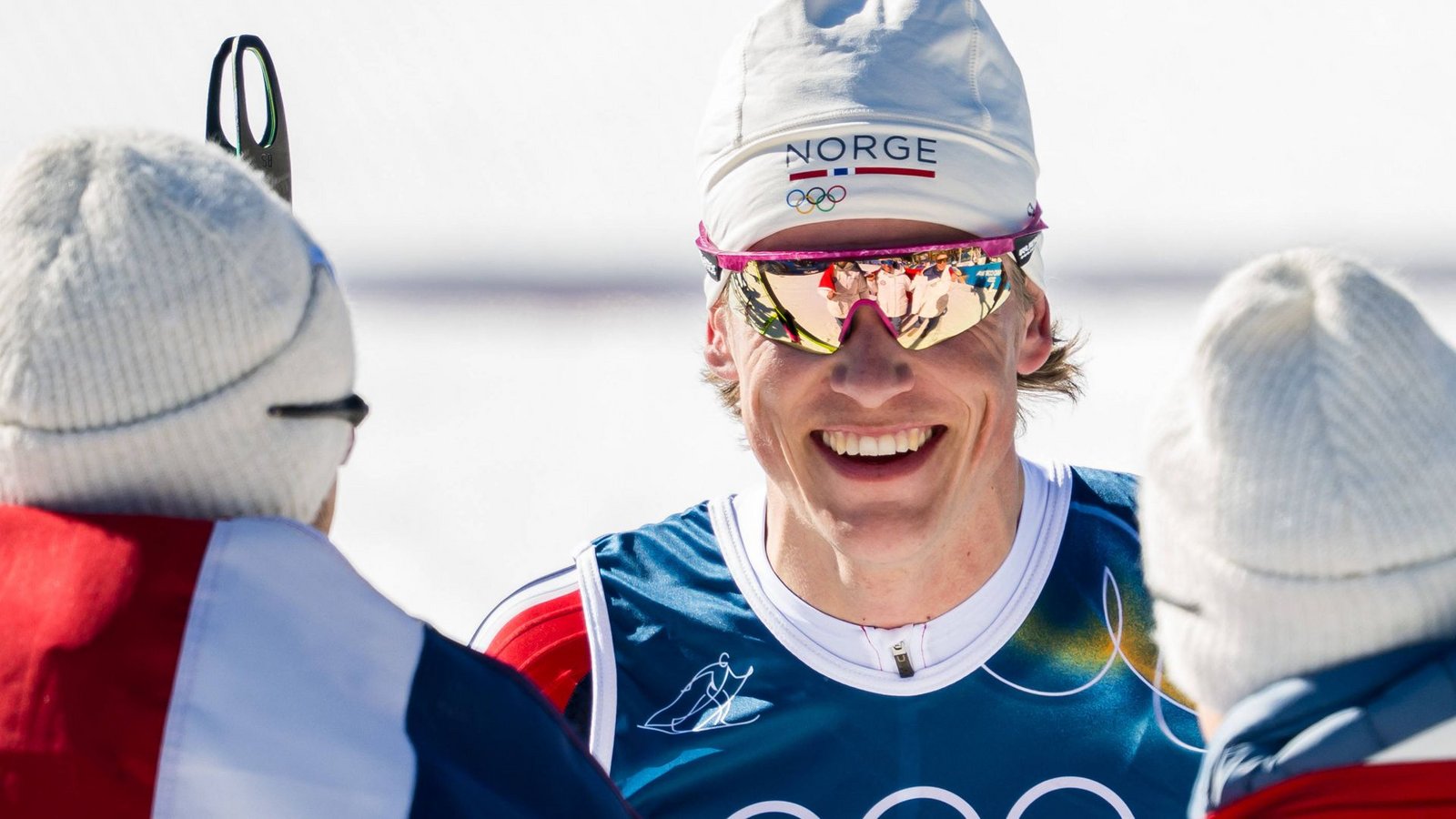 Der Strahlemann der Winterspiele: Johannes Hösflot Kläbo.Foto: Imago/Bildbyran Der Strahlemann der Winterspiele: Johannes Hösflot Kläbo.Foto: Imago/Bildbyran
