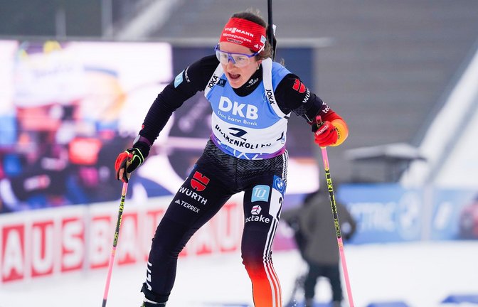 Sophia Schneider kam in Oslo nur auf den 18. Rang.<span class='image-autor'>Foto: Terje Bendiksby/NTB/dpa</span>