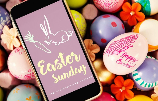 „Happy Easter“ ist zu langweilig? Es gibt kreativere Ostergrüße, die man an seine Liebsten verschicken kann.<span class='image-autor'>Foto: imago images / Panthermedia/"WavebreakmediaMicro"</span>