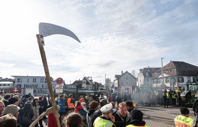 Nach den gewaltsamen Protesten in Biberach wurde nun Anklage erhoben. (Archivbild)<span class='image-autor'>Foto: dpa/Silas Stein</span>