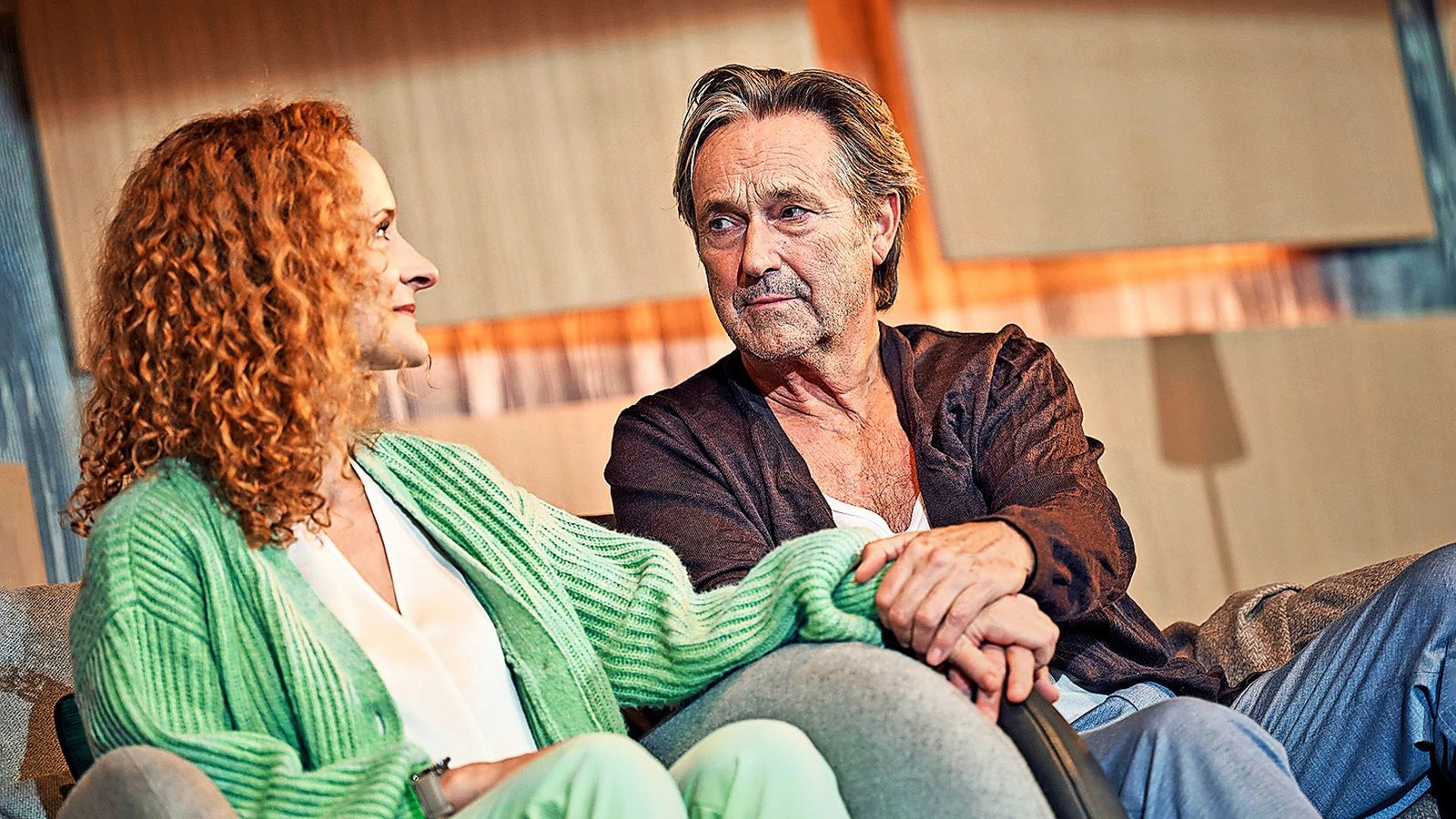 Lisa Wildmann und Helmut Zierl in „Blind“Foto: MARTIN SIGMUND Lisa Wildmann und Helmut Zierl in „Blind“Foto: MARTIN SIGMUND