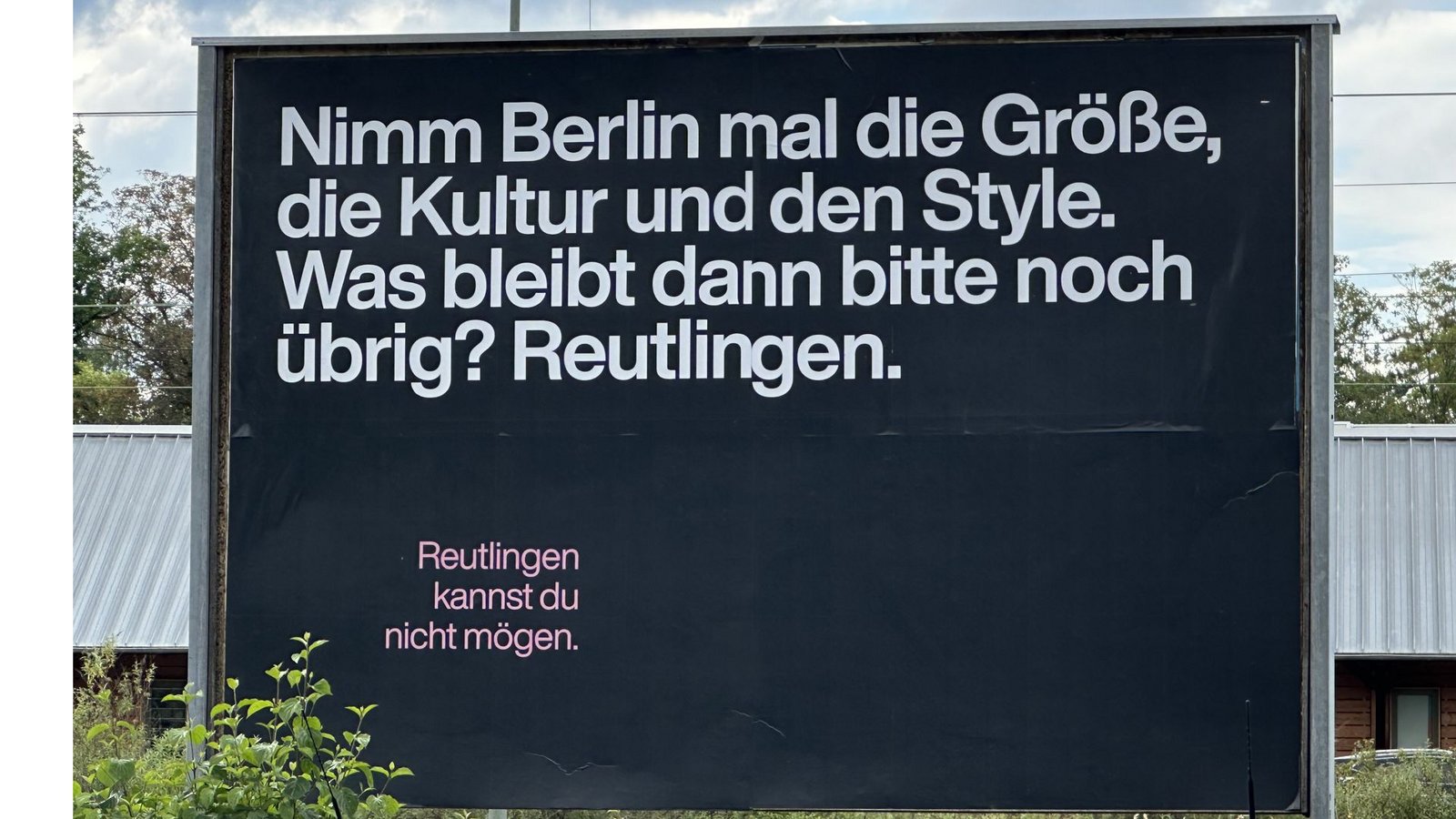 Auch einen augenzwinkernden Vergleich mit Berlin scheut Reutlingen nicht.Foto: StZN/Buchmann Auch einen augenzwinkernden Vergleich mit Berlin scheut Reutlingen nicht.Foto: StZN/Buchmann