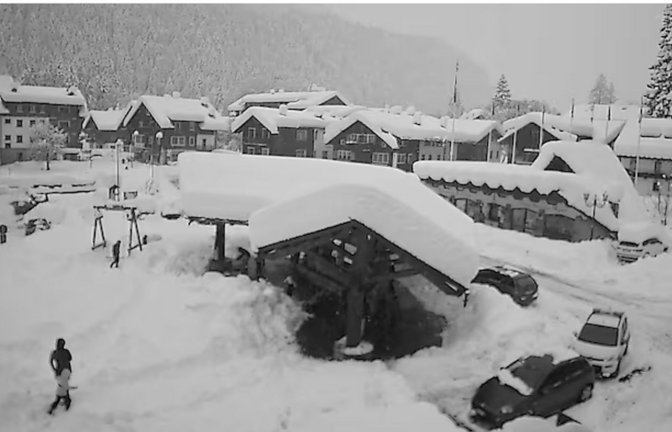 Der Winter hat das italienische Dorf Macugnaga wieder voll im Griff.<span class='image-autor'>Foto: Comune di Macugnaga</span>