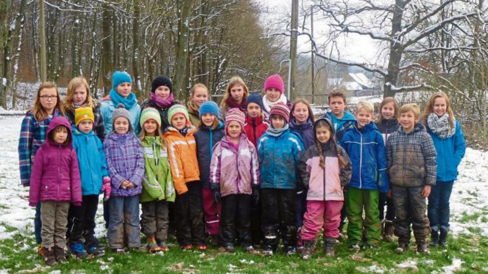 Die Sersheimer TV-Jugend auf dem Füllmenbacher Hof bei Diefenbach. Foto: p Die Sersheimer TV-Jugend auf dem Füllmenbacher Hof bei Diefenbach. Foto: p
