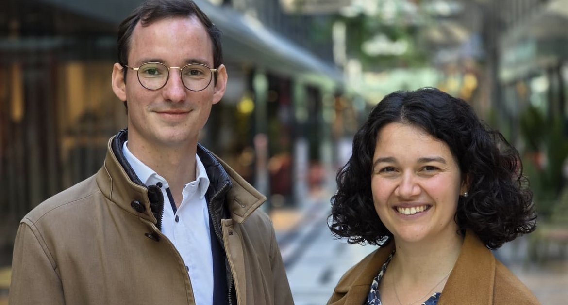Sie führen nun die Landes-Grünen: Clara Wellhäußer und Jan-Lukas Schmitt.