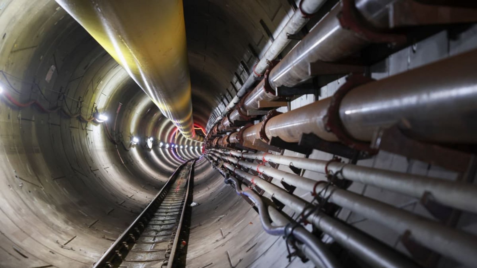 Blick in einen Tunnel für die unterirdische Südlink-TrasseChristian Charisius/dpa Blick in einen Tunnel für die unterirdische Südlink-TrasseChristian Charisius/dpa