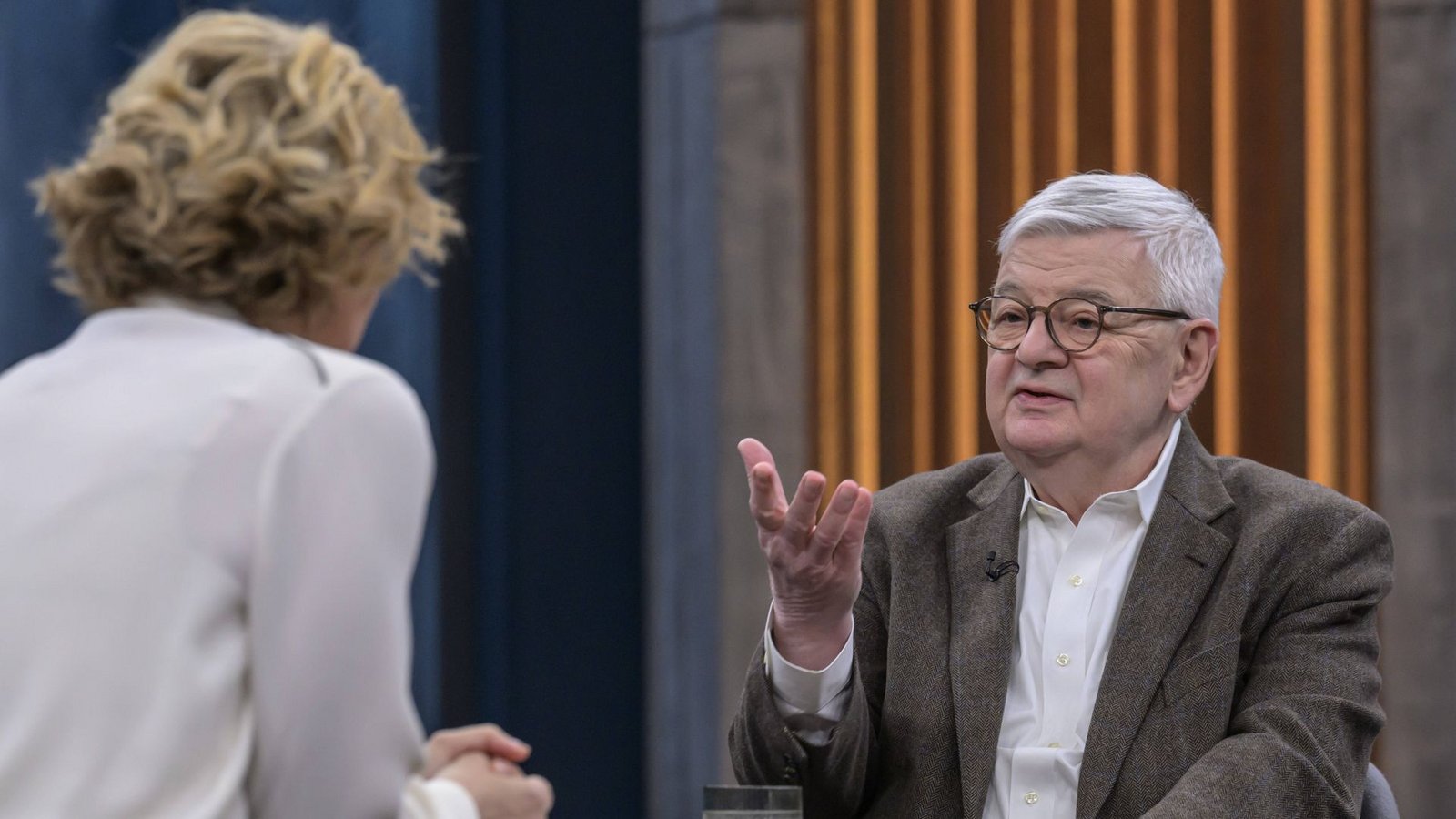 Joschka Fischer bei Caren Miosga.Foto: www.imago-images.de/IMAGO/Uwe Koch Joschka Fischer bei Caren Miosga.Foto: www.imago-images.de/IMAGO/Uwe Koch