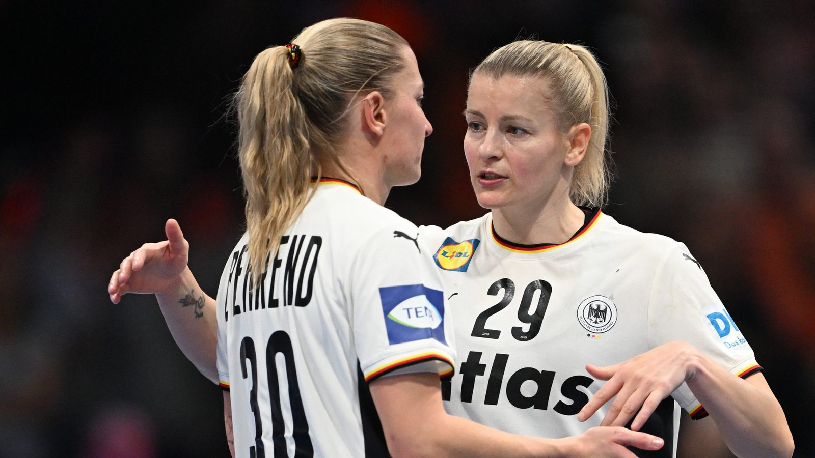 Die deutsche Handball-Nationalmannschaft der Frauen will sich die Teilnahme an der nächsten Europameisterschaft sichern.Foto: picture alliance/dpa | Federico Gambarini Die deutsche Handball-Nationalmannschaft der Frauen will sich die Teilnahme an der nächsten Europameisterschaft sichern.Foto: picture alliance/dpa | Federico Gambarini
