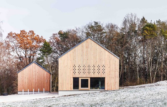 Bildungszentrum in Weil der Stadt, entworfen in Holzbauweise vom Stuttgarter Büro lohrmannarchitekten.<span class='image-autor'>Foto: Volker Schrank</span>