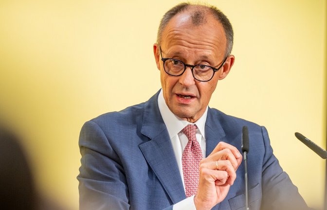 Friedrich Merz neigt dazu, eine klare Richtung vorzugeben. Aber was folgt danach?<span class='image-autor'>Foto: Michael Kappeler/dpa</span>
